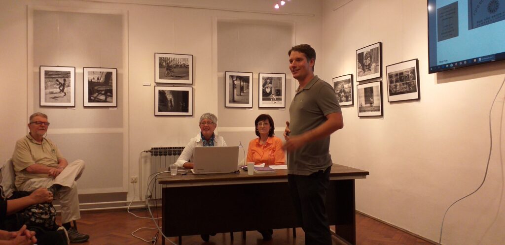 Abertura com Hrvoje Mahovic, Presidente do Fotoklub Zagreb